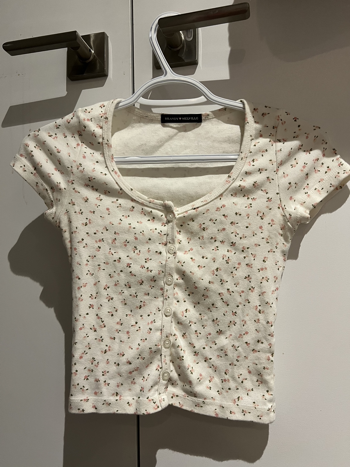 Brandy Melville baby tee thumbnail