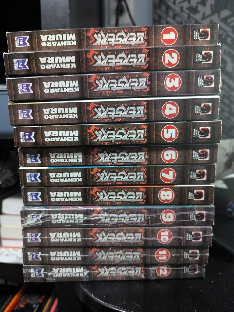 #freecycle Beserk Manga 1-12