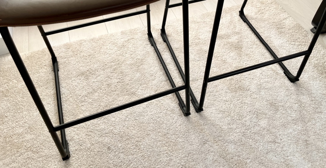 chic leather bar stools-moving out, Pet-Free &  Non-Smoking Home image indicator(3)