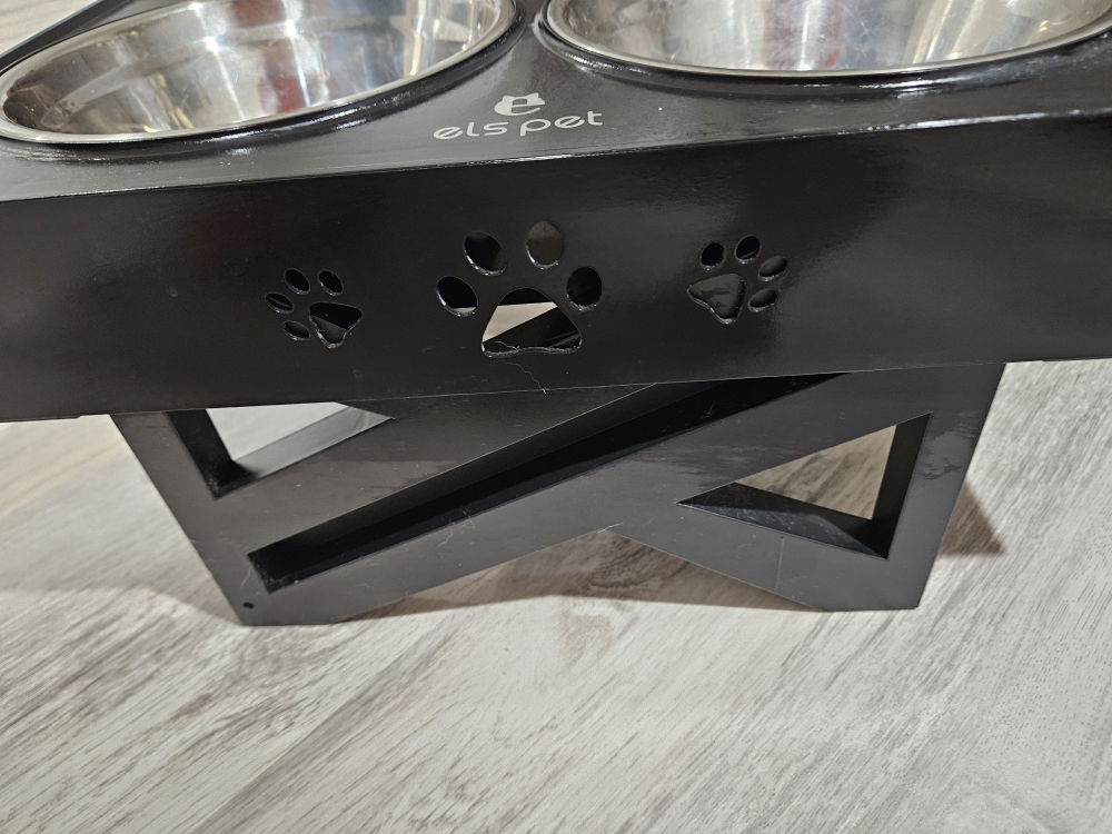 Elevated Food Bowl and Mat image indicator(2)