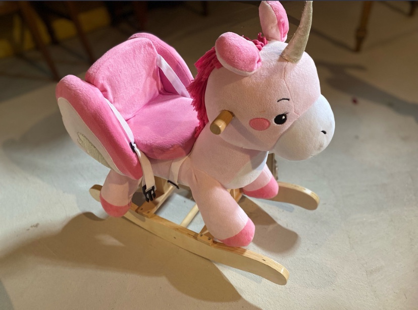 (Moving Sale)Rocking Horse - Ride Unicorn - PERFECT CONDITION! - photo 3