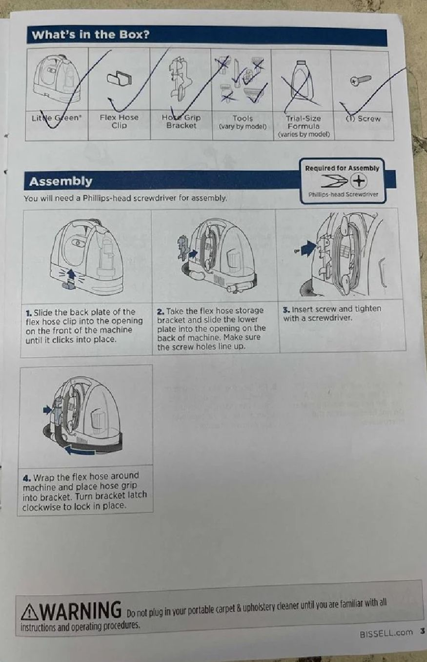 Bissell Portable Carpet Cleaner thumbnail