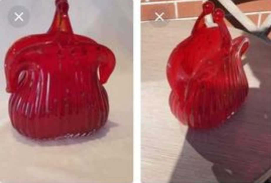 Glass Purses, Coin purse, Basket, Vases, Each Sold - photo 5