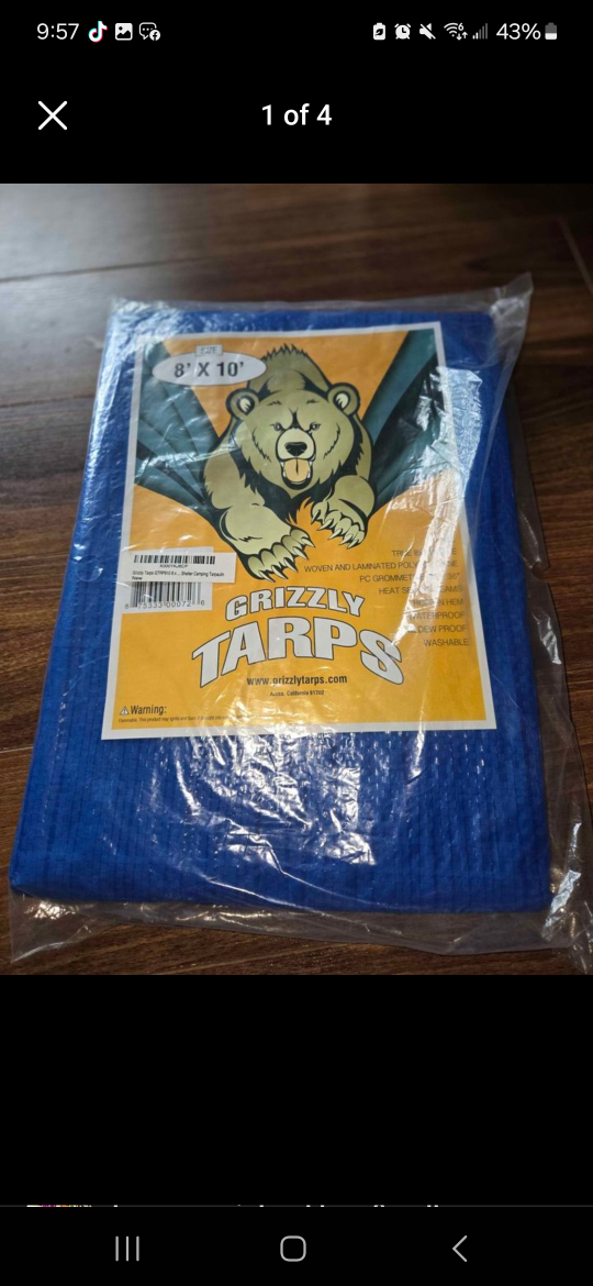 brand new tarp thumbnail