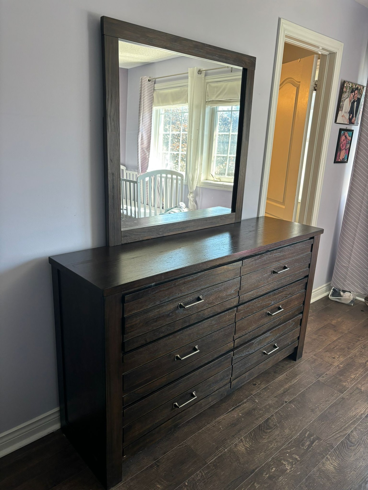 King size bedroom set with Mattress (6 pieces) - photo 5