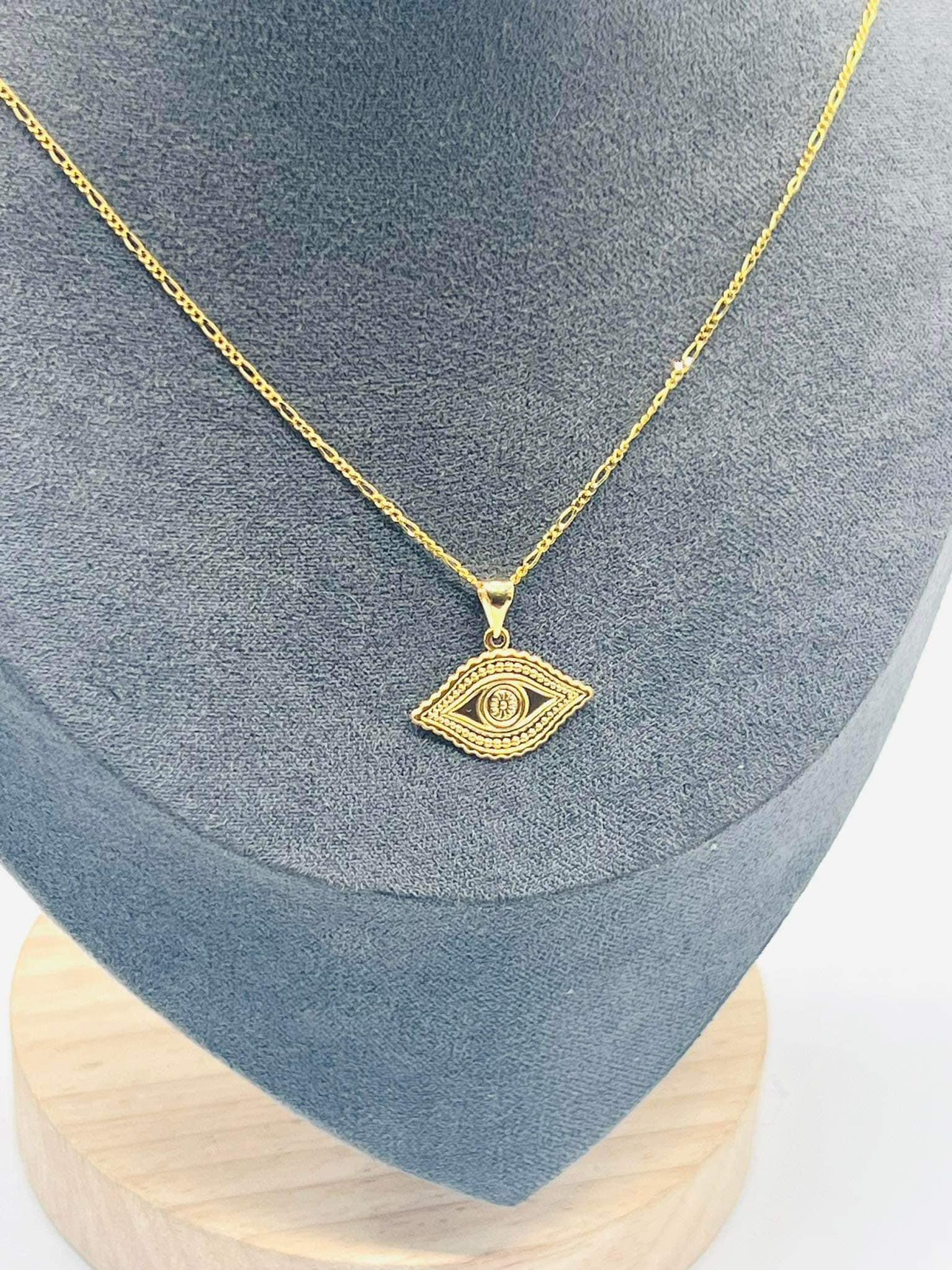 18k eye evil necklace - photo 2