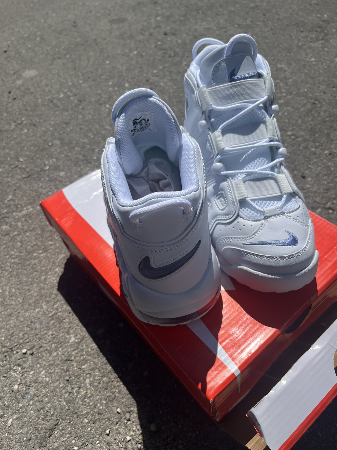 Nike Air More Uptempo ‘Triple White’ - photo 3