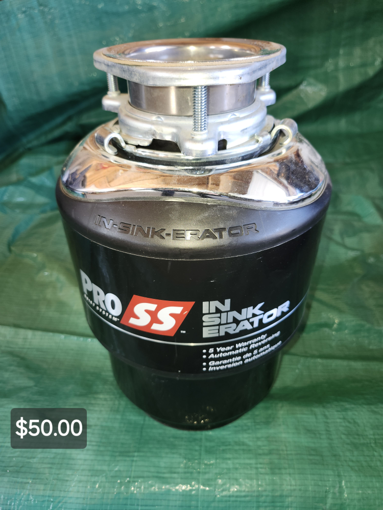 New Insinkerator (garbarator)
