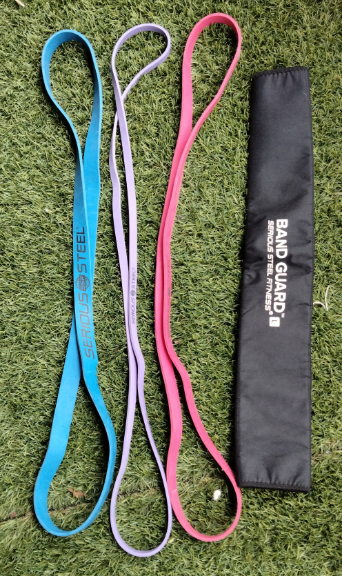 Serious steel resistance bands and band guard - photo 2