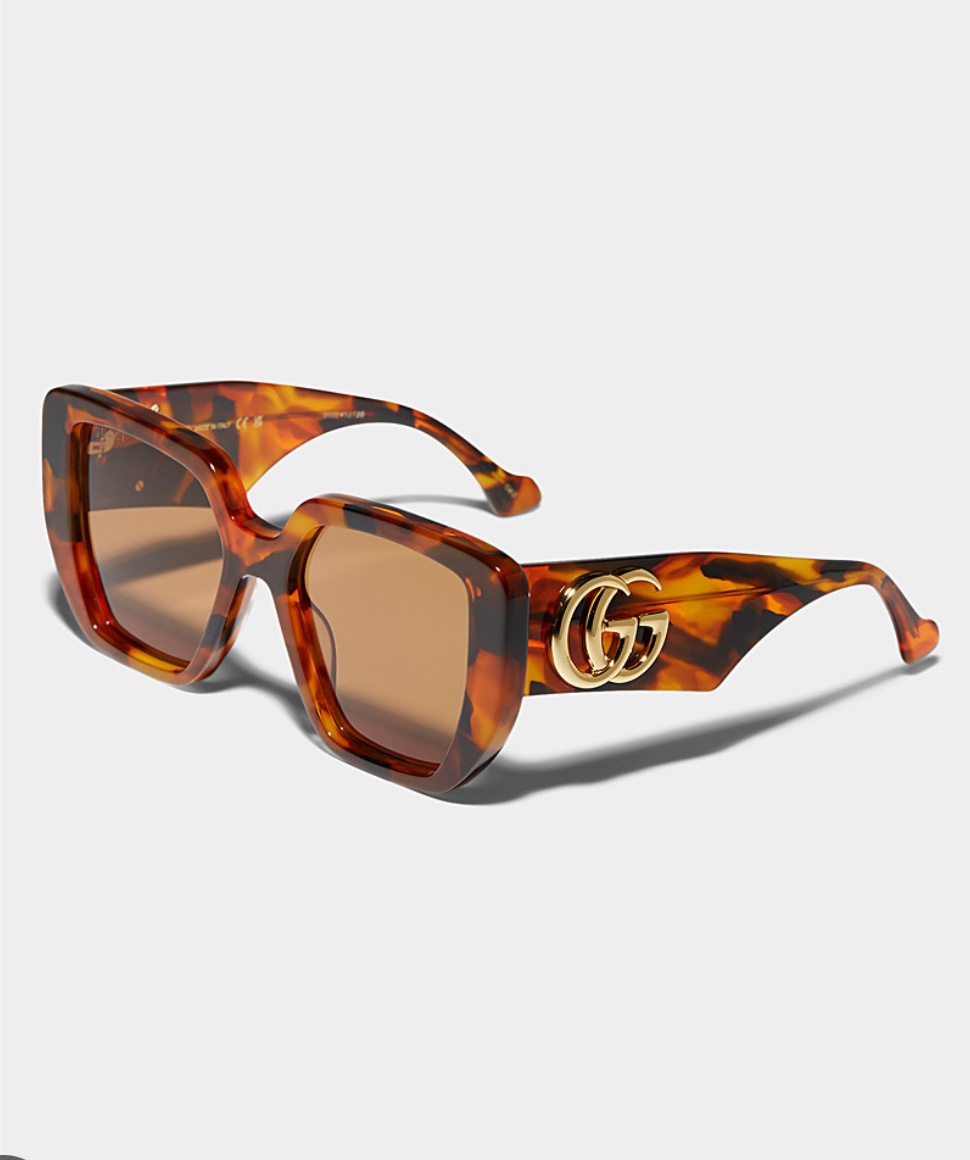 Gucci authentic golden sunglasses brand new! thumbnail