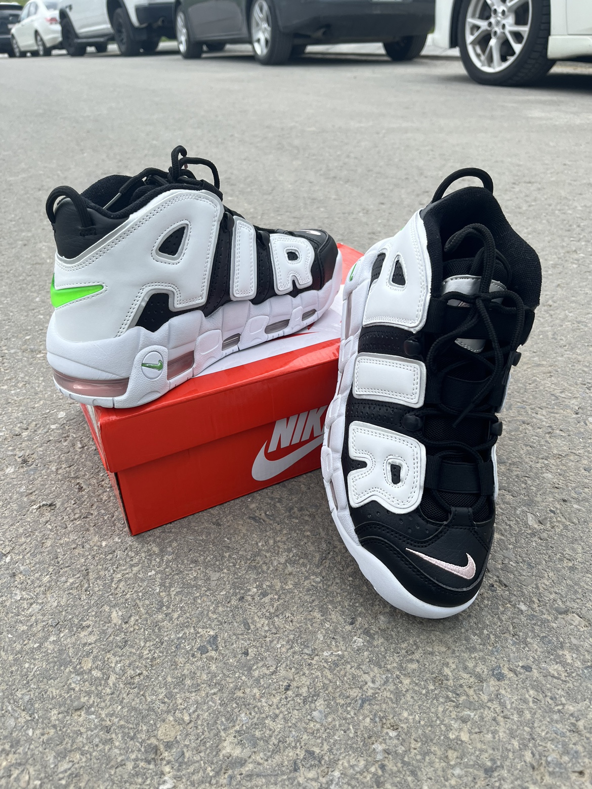 Nike Air More Uptempo ‘Black Green White’