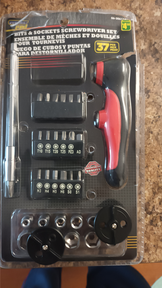 Bit and Sockets Screwdriverset