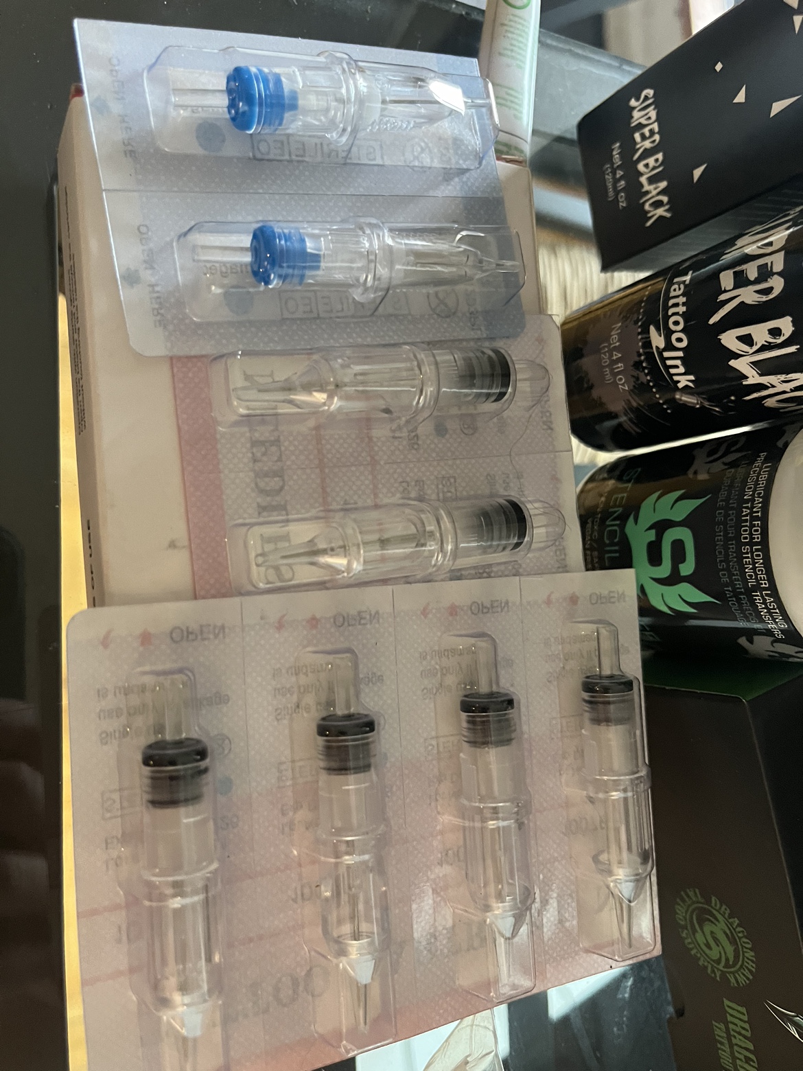 Tattoo pen machine + supplies - photo 4
