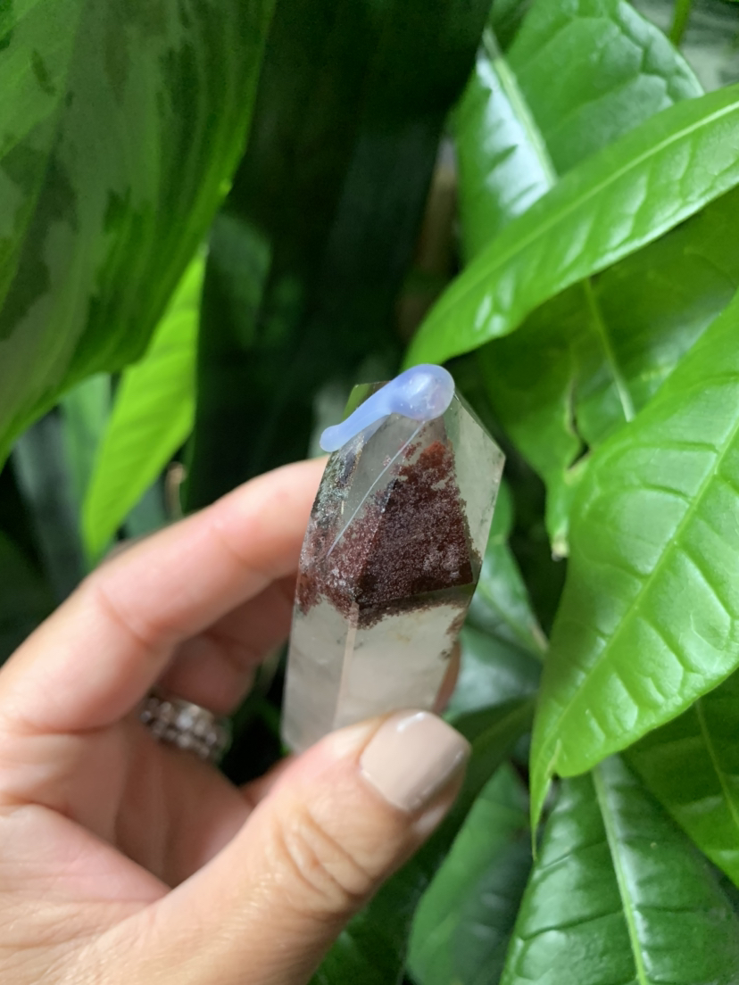 Garden quartz tower | crystal image indicator(6)