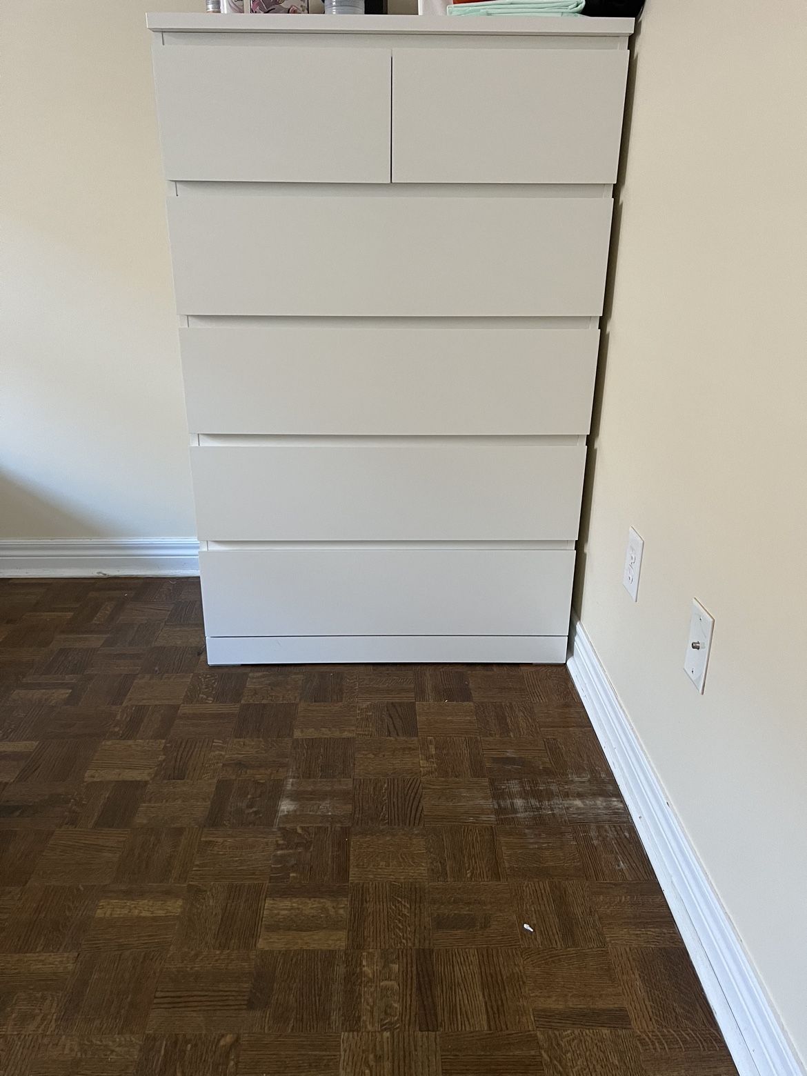 IKEA MALM 6 DRAWER CHEST