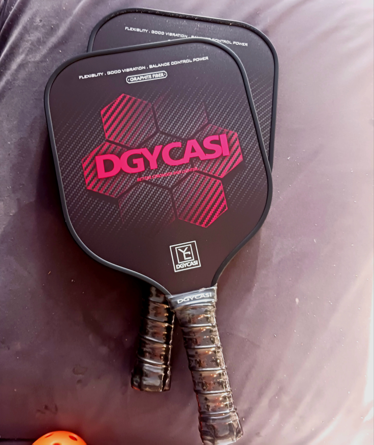 Brand new Pickleball, set of 2 graphite rackets with case