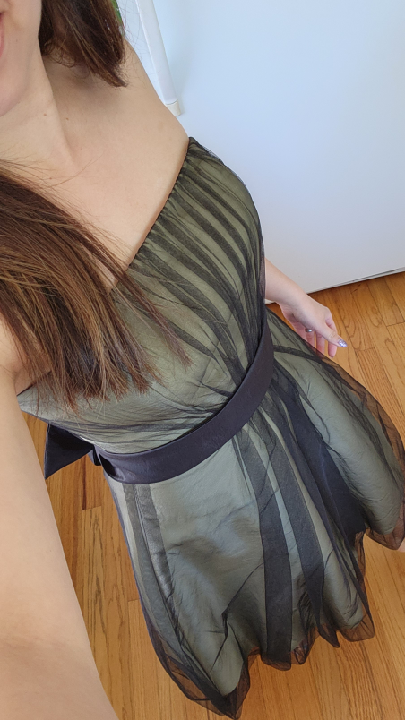 Olive green dress image indicator(10)