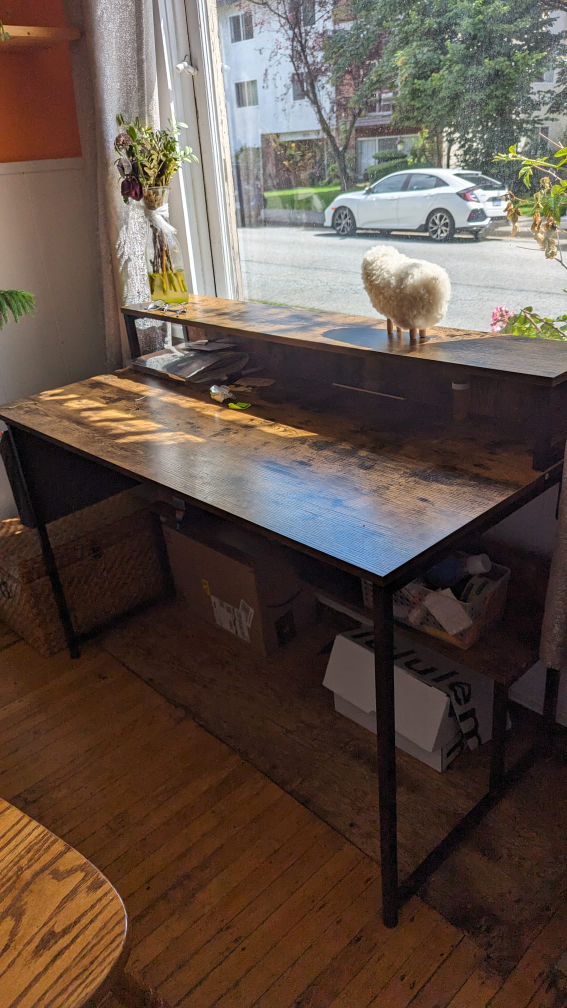 CAIYUN 47 Inch Computer Desk - photo 2