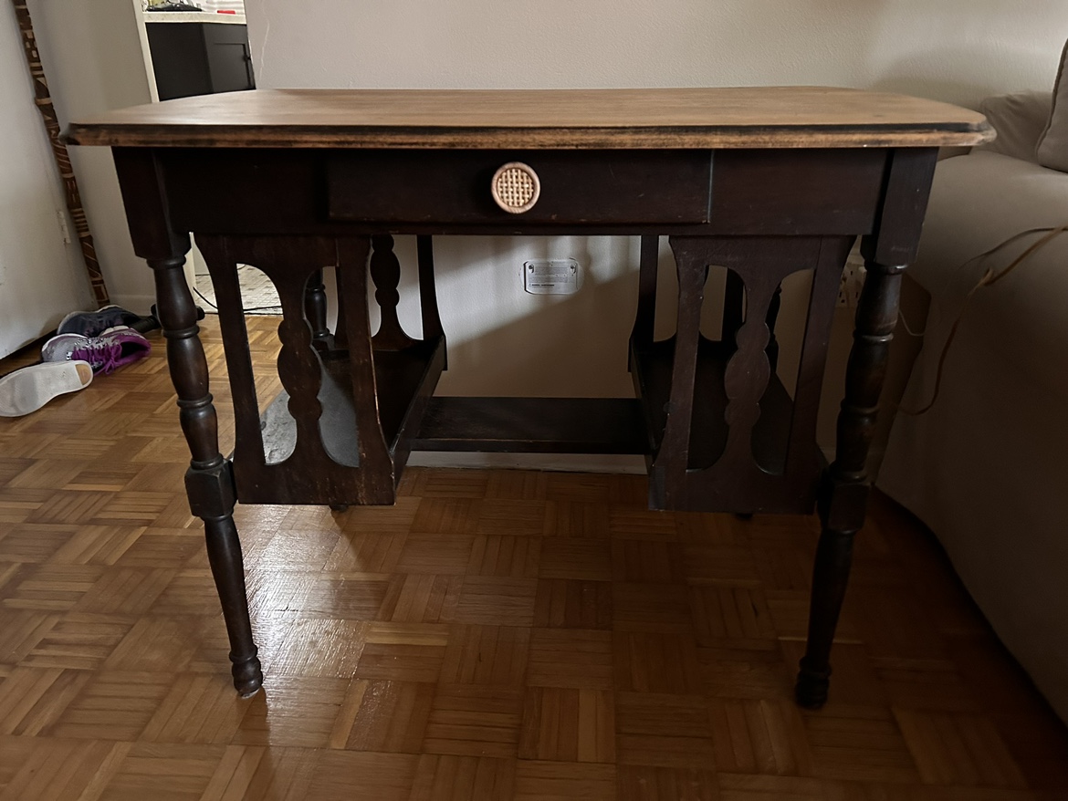 Antique Desk - Wood - photo 4