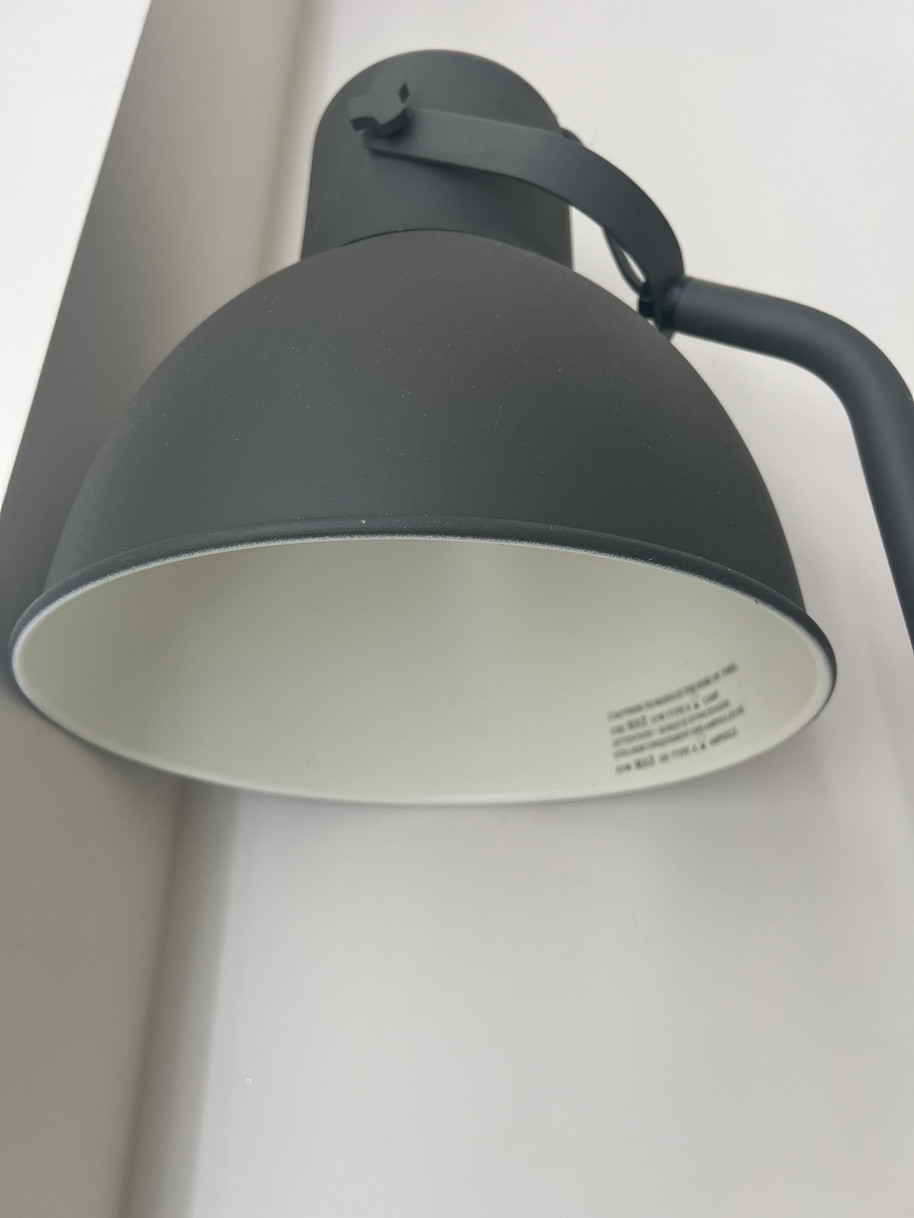 IKEA  Gray:Black Floor Lamp