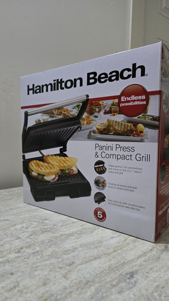 Hamilton Beach Grill & Panini Press , Toaster/Sandwich Maker