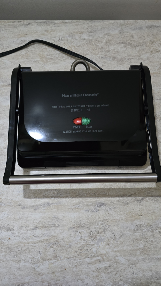 Hamilton Beach Grill & Panini Press , Toaster/Sandwich Maker - photo 5