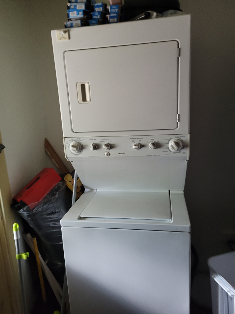 washer and dryer