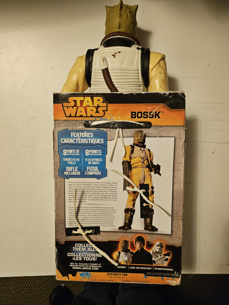 star wars 18" 2015 boss figure - photo 2