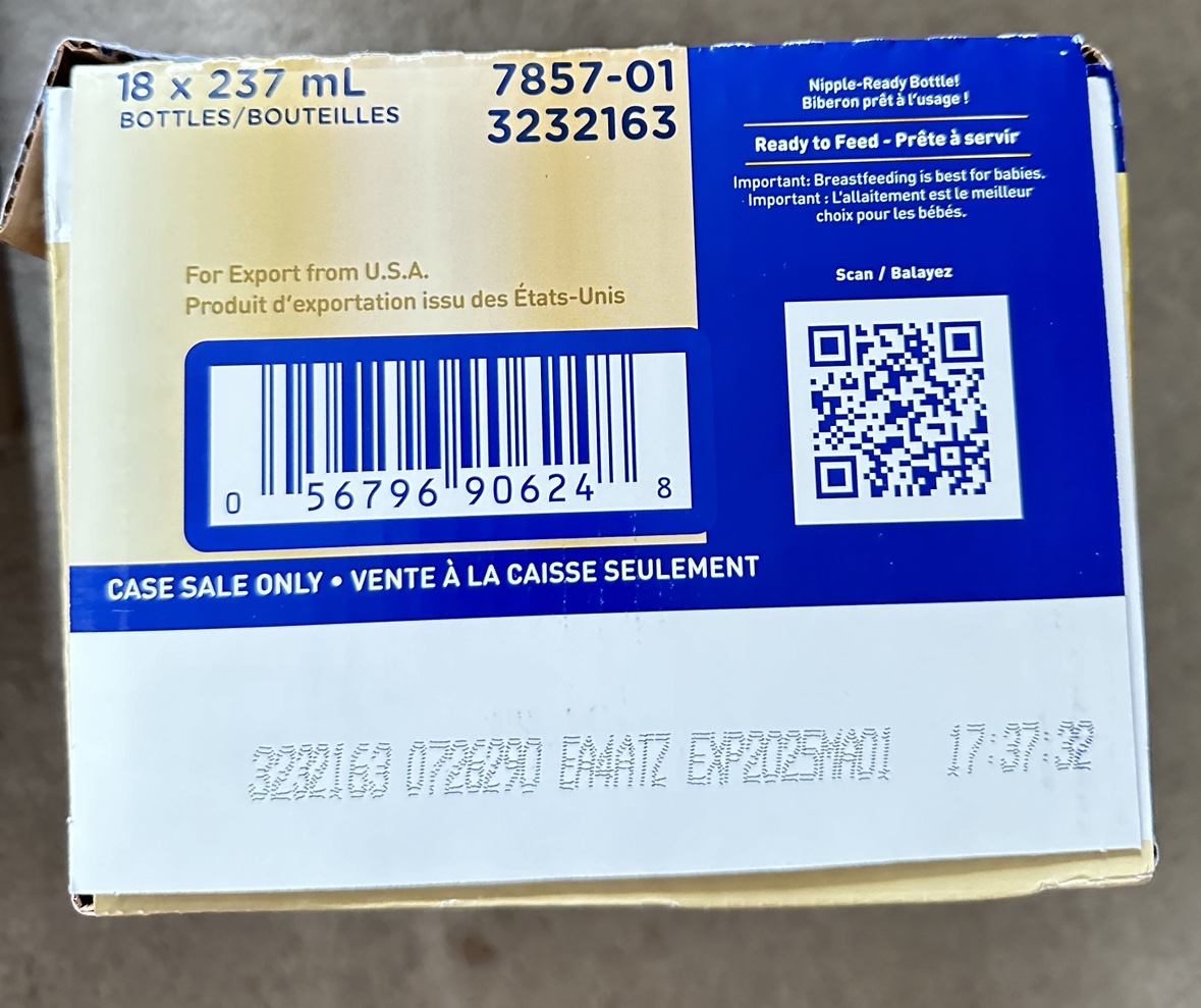 11 x 237ml Ready to feed Enfamil A+ bottles - photo 2