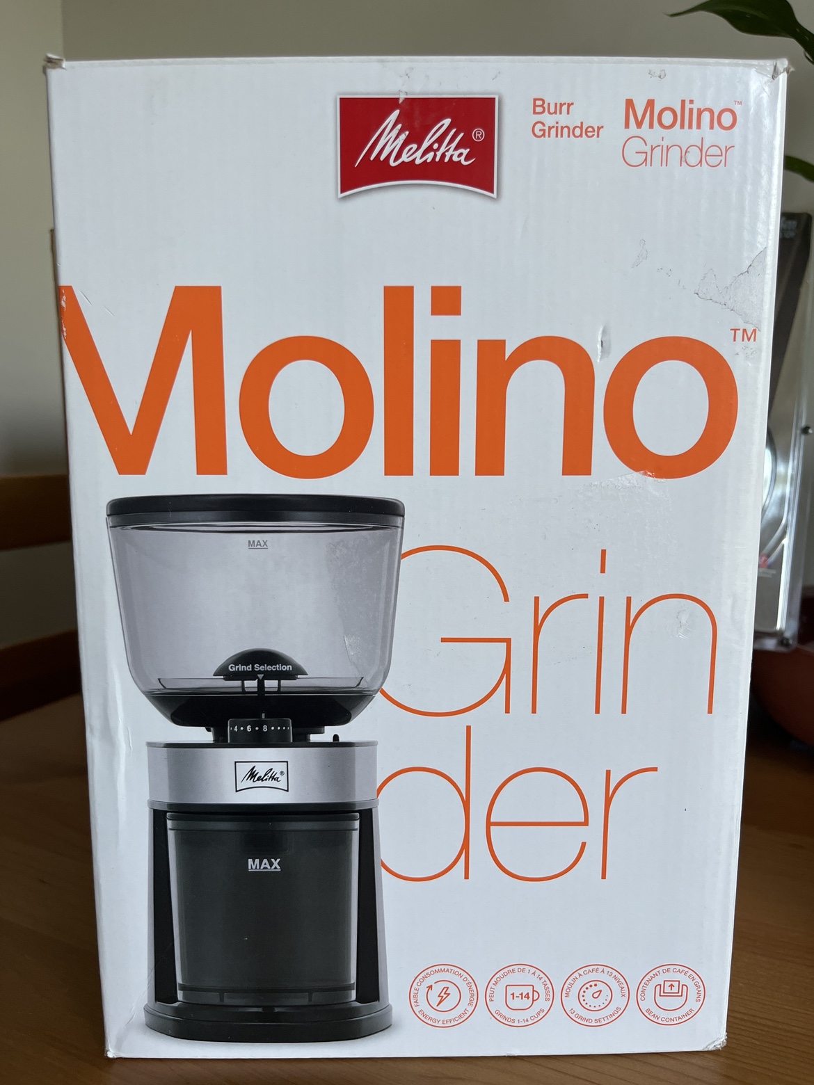 Melitta Burr Molino Grinder
