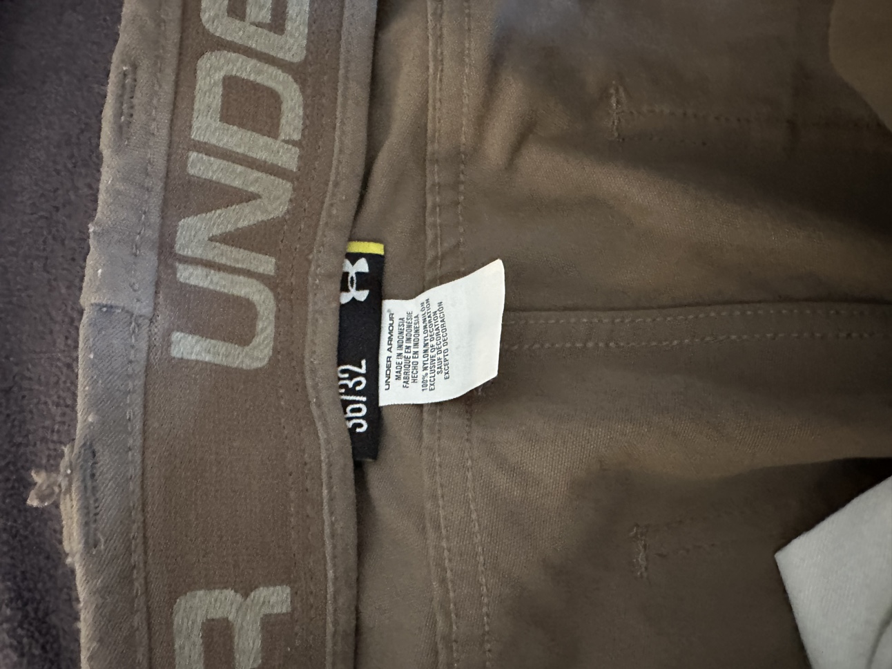 Under Armour pants 36x32 - photo 2