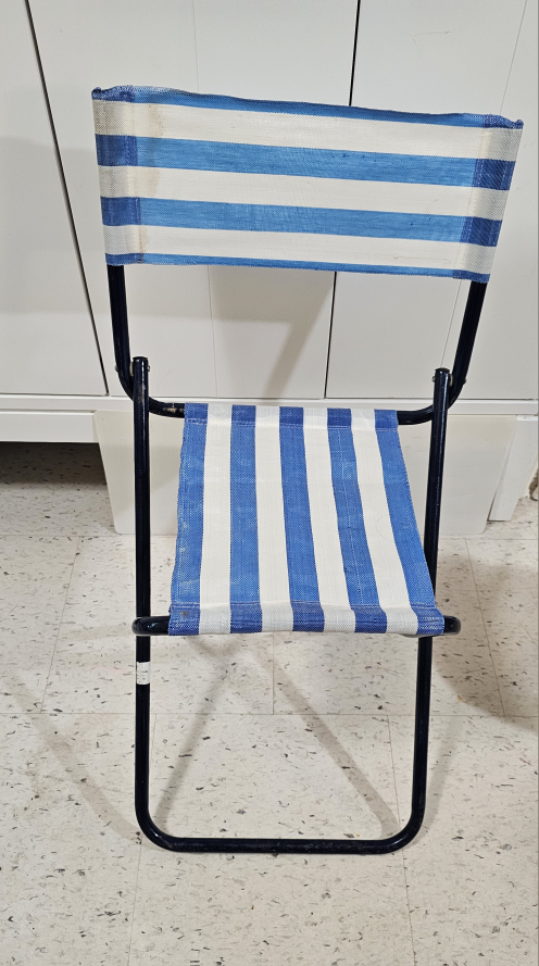 used folding kids' chair thumbnail