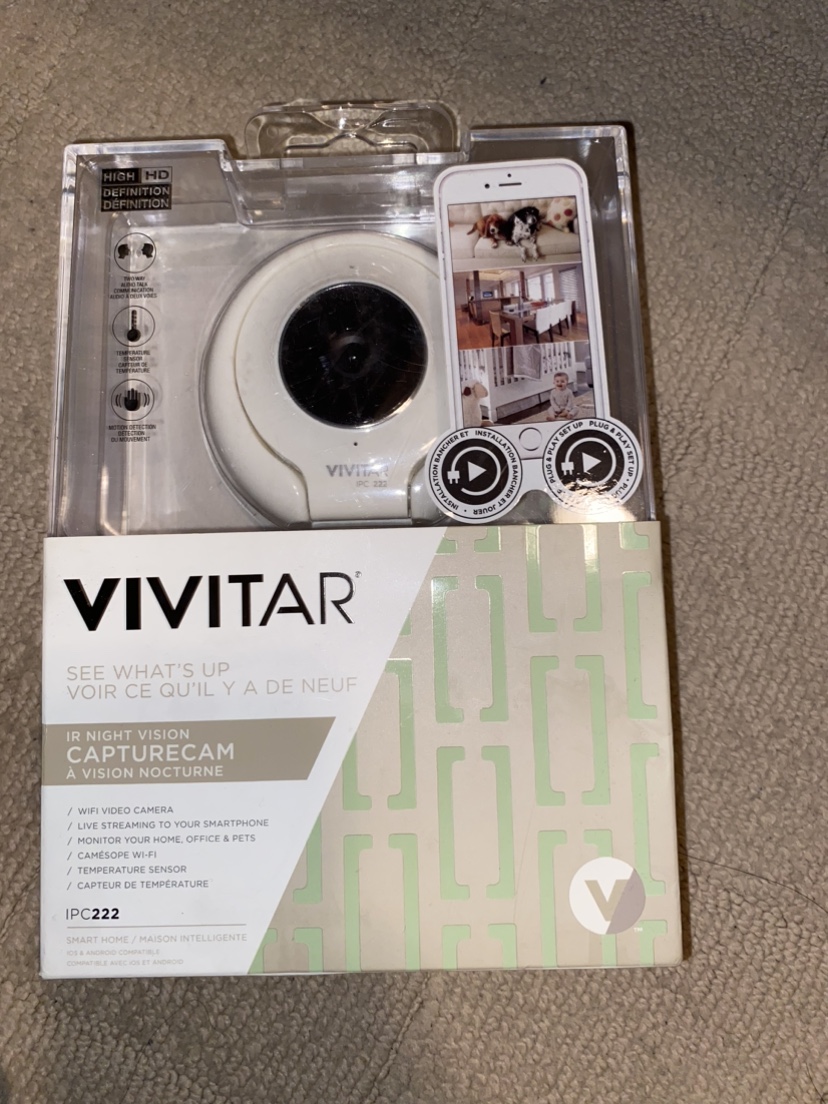 Vivitar camera with night vision brand new thumbnail