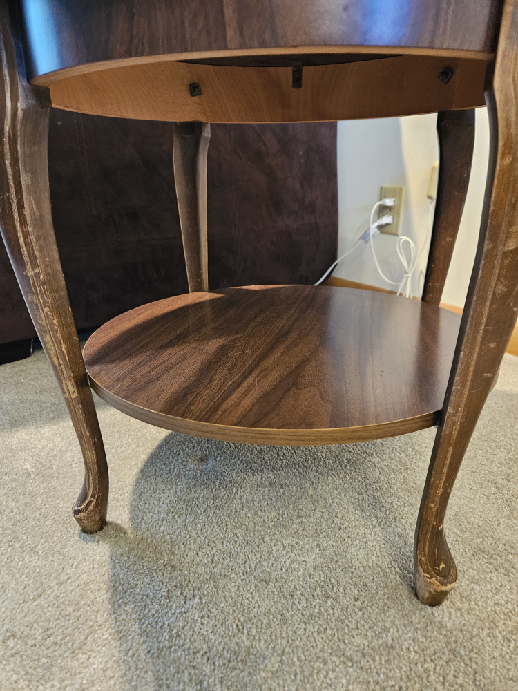 wide circular coffee table - photo 2