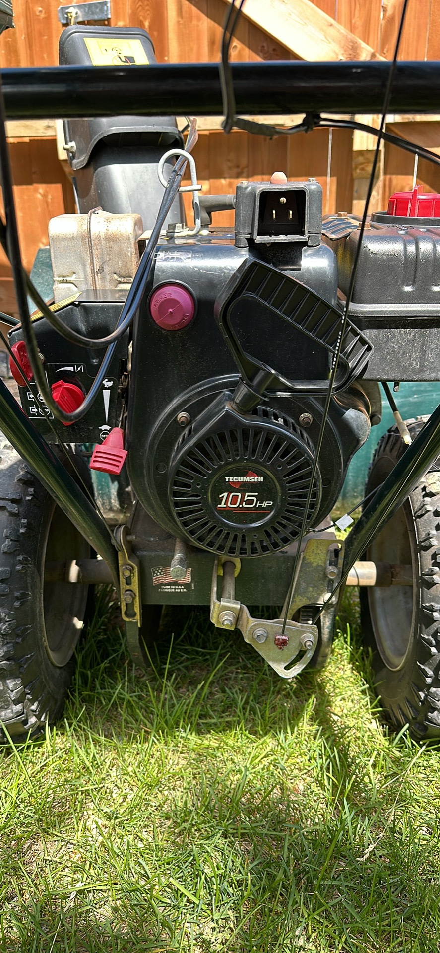 Yardworks 30” snowblower - photo 4