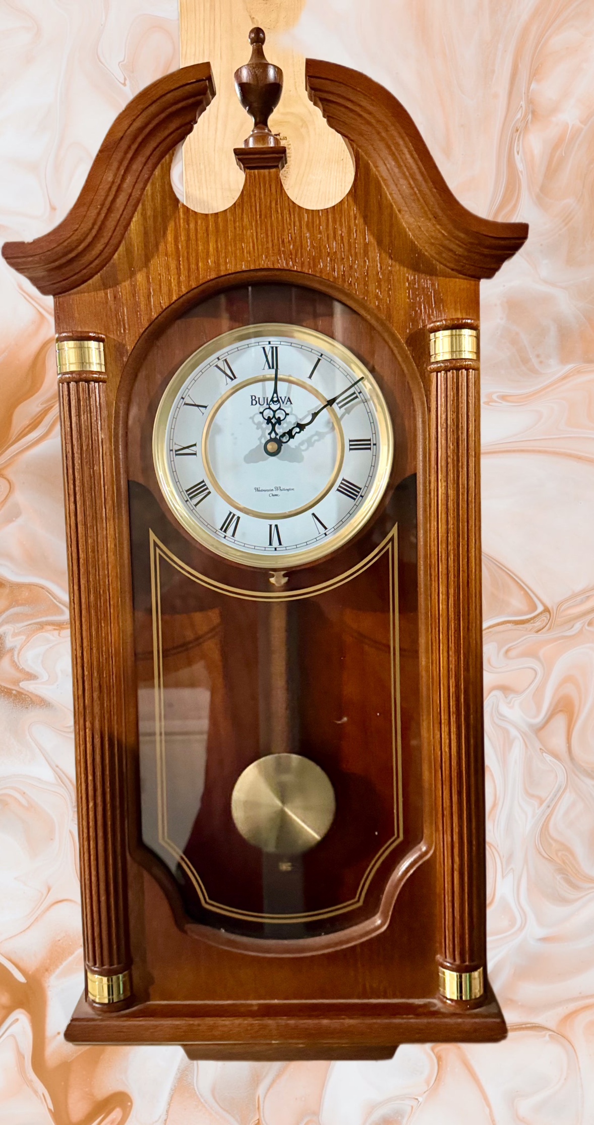 Bulova wall clock