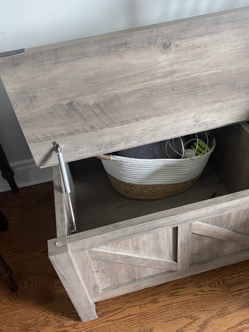 New wampat coffee table with storage - photo 3