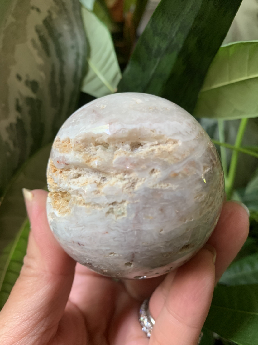 Ocean jasper sphere (a) | crystal image indicator(5)