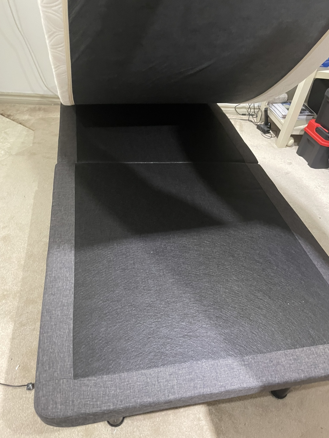Adjustable twin xl bed with matress - photo 2