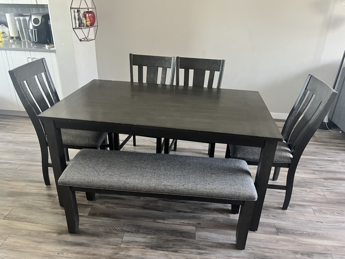 6-Piece dining table set