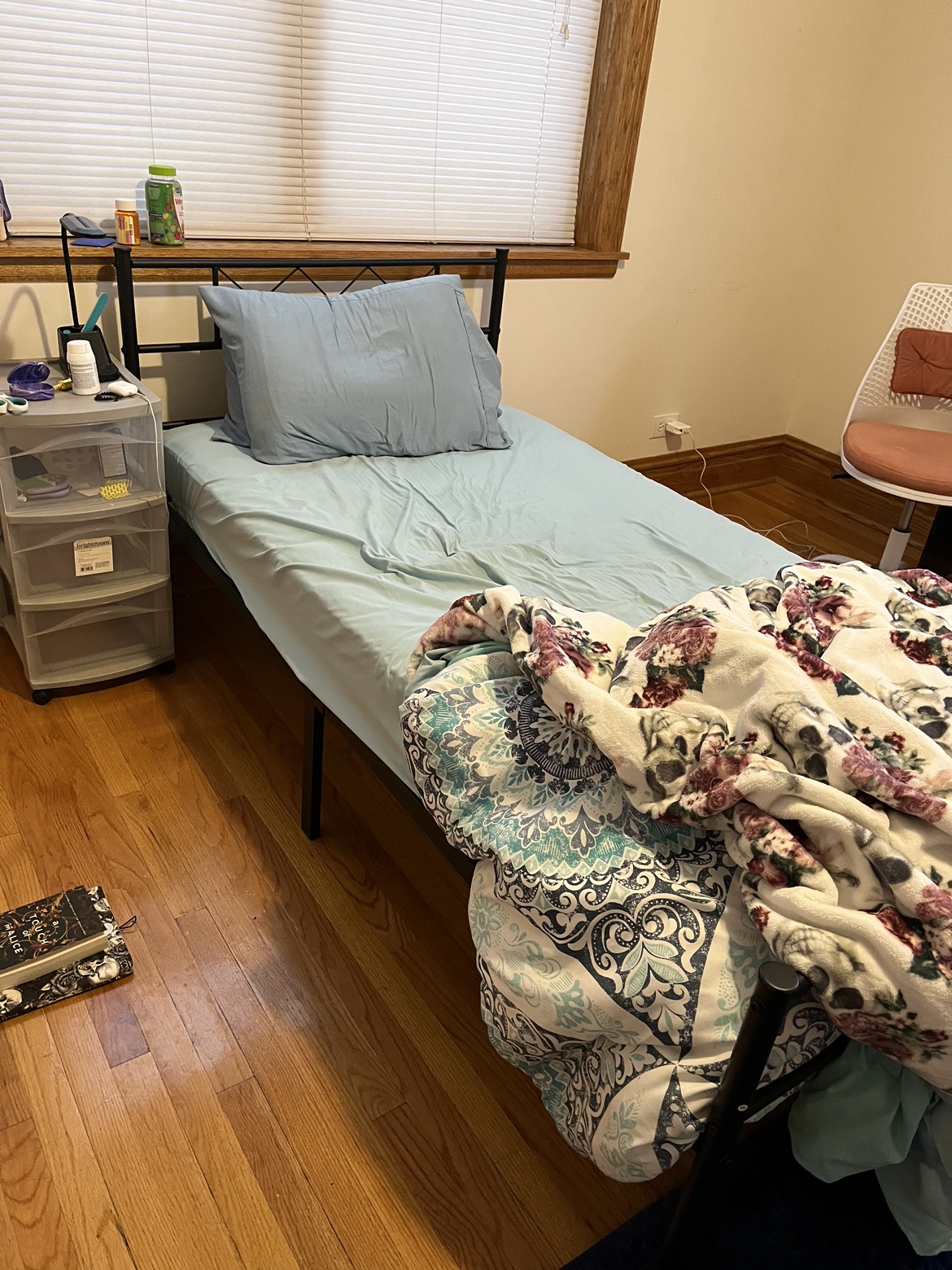 Twin Bed (bed frame and pillows could be included if interested) - photo 2