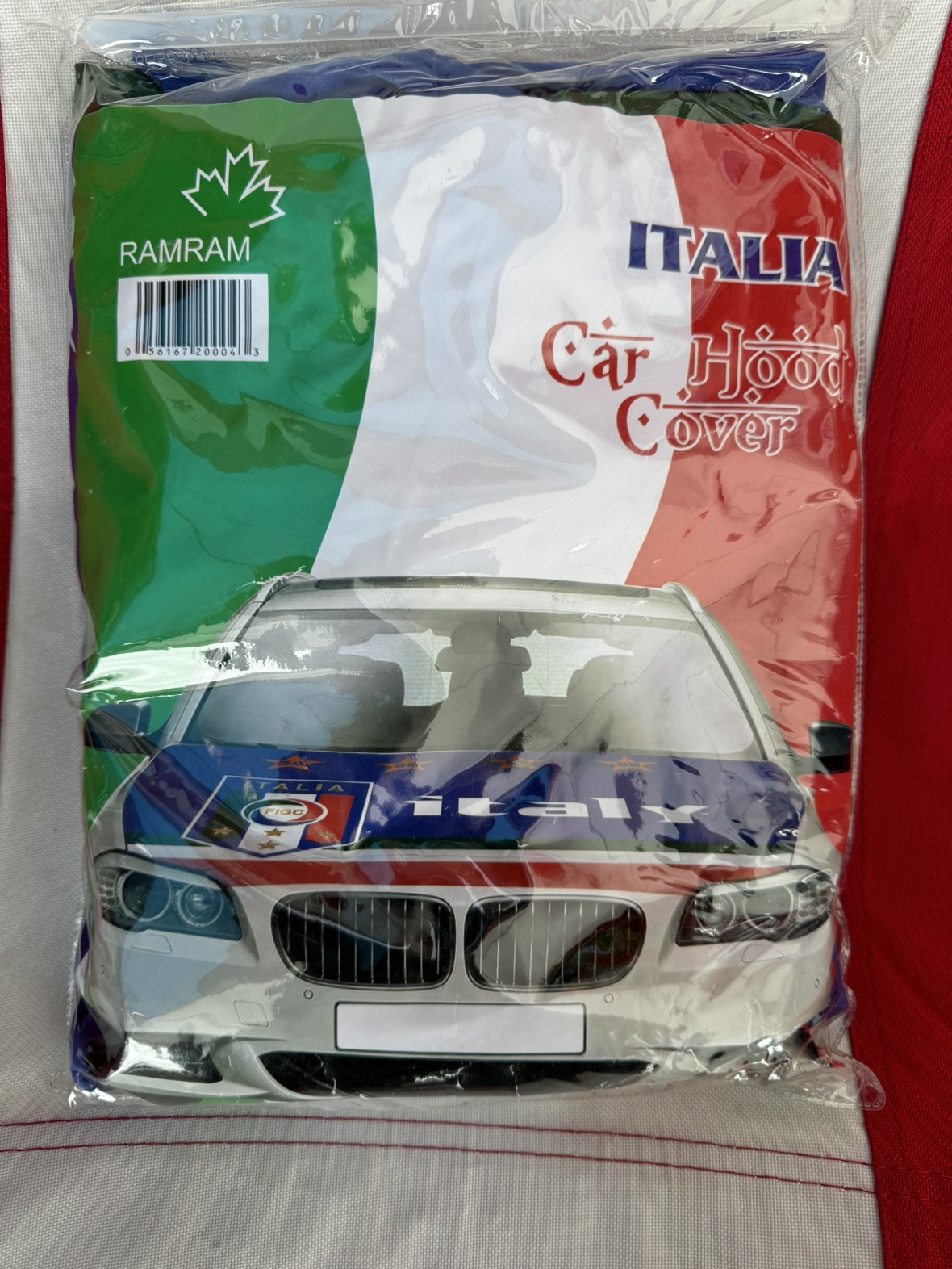 Italy car hood cover