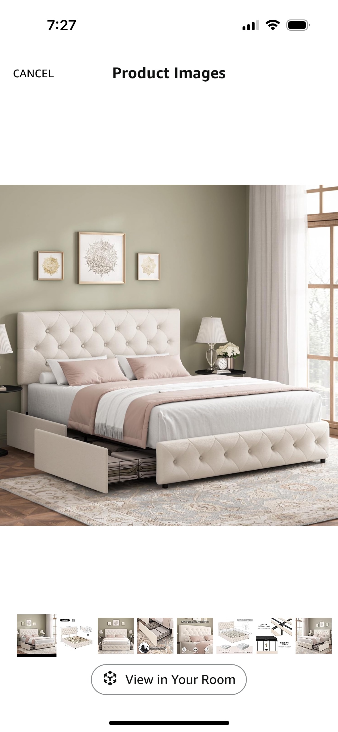 Bed frame +mattress - photo 3