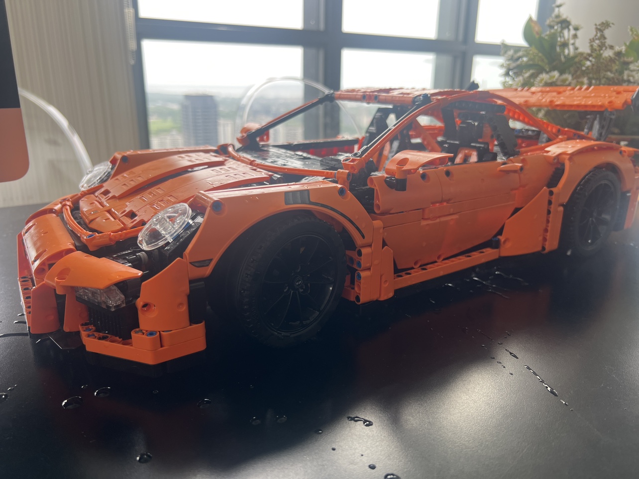 LEGO Technic 42056 Porsche 911 GT3 RS Built with Box - photo 3