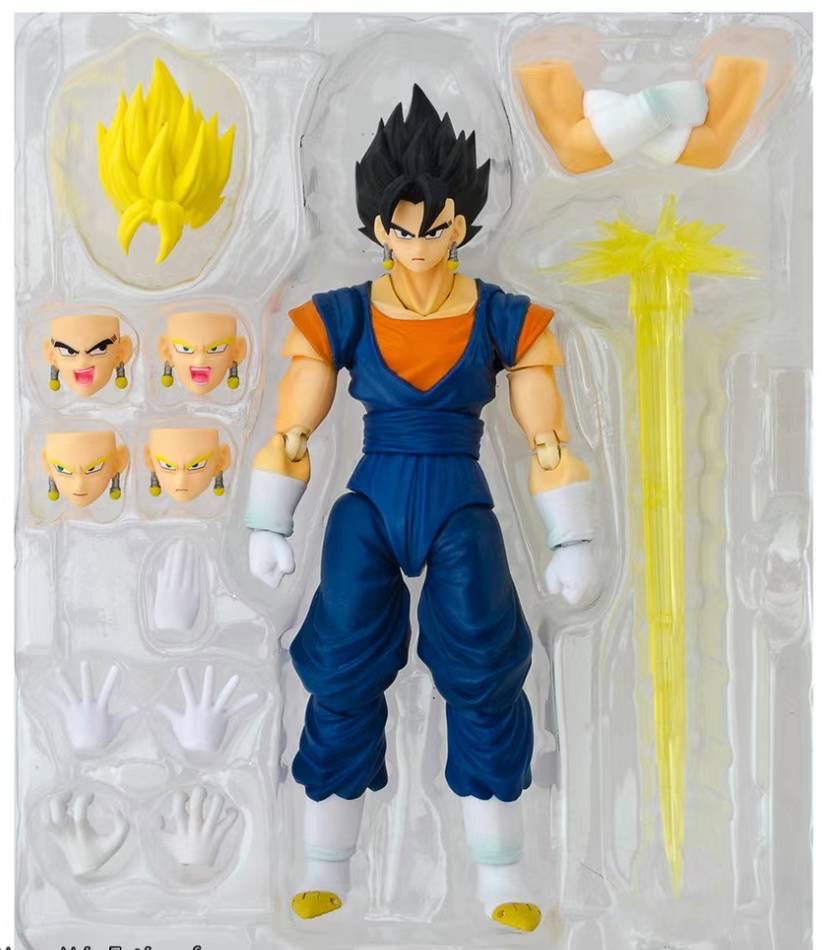 Bandai S.H. Figuarts Action Figure Dragon Ball Z Saiyan Vegetto image indicator(4)