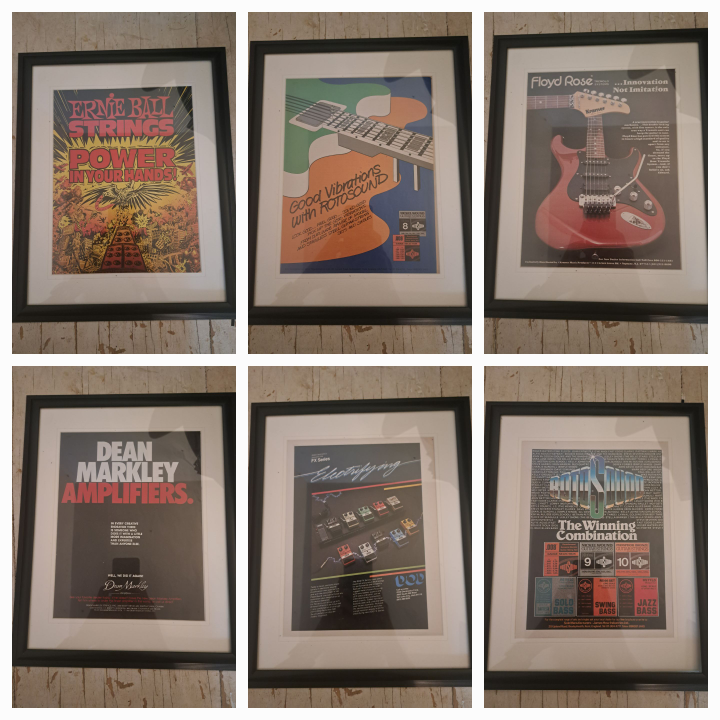 1980s Guitar Advertisements