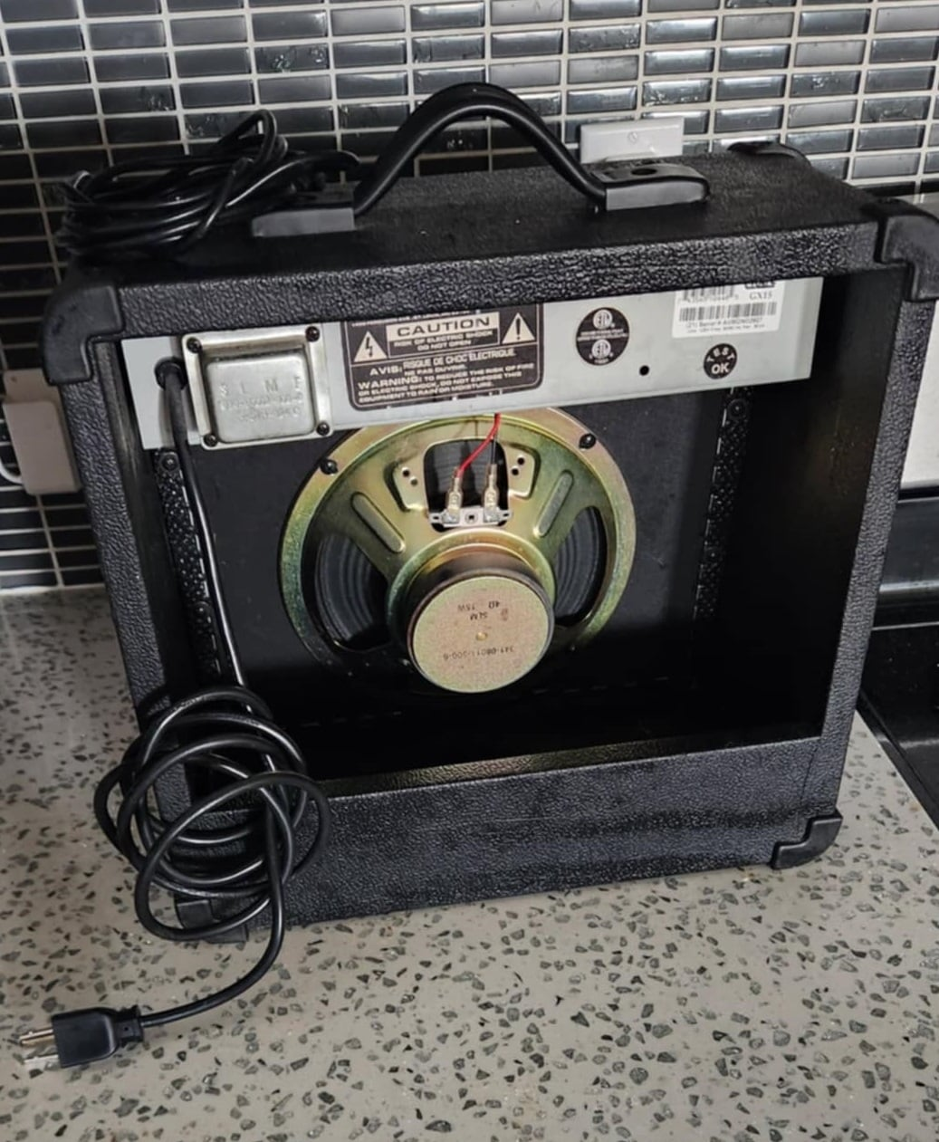 Guitar Amp: Crate GX-15 (w/ patch cord) - photo 4