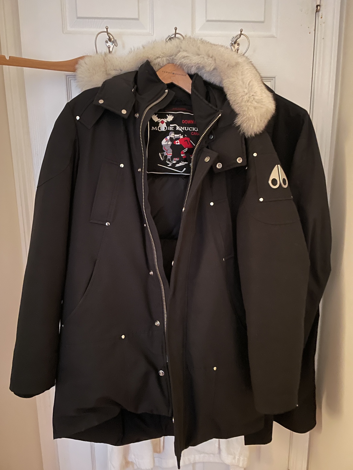 (Season off sale)Men's Moose knuckle jacket