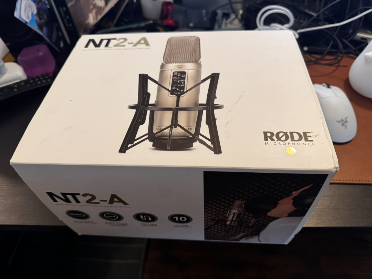 rode nt2-a with mic stand - photo 4