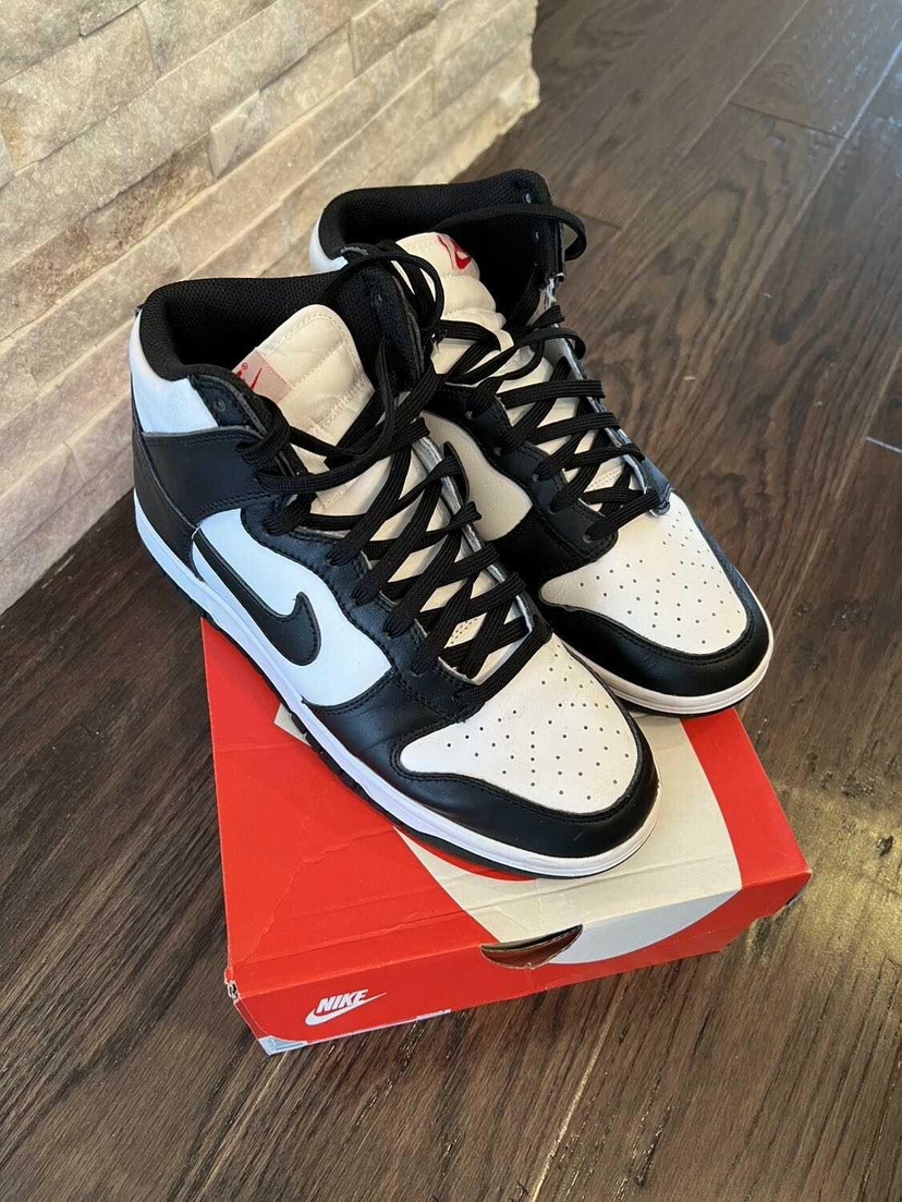 Nike Black and White Panda Brand New size 10 image indicator(2)